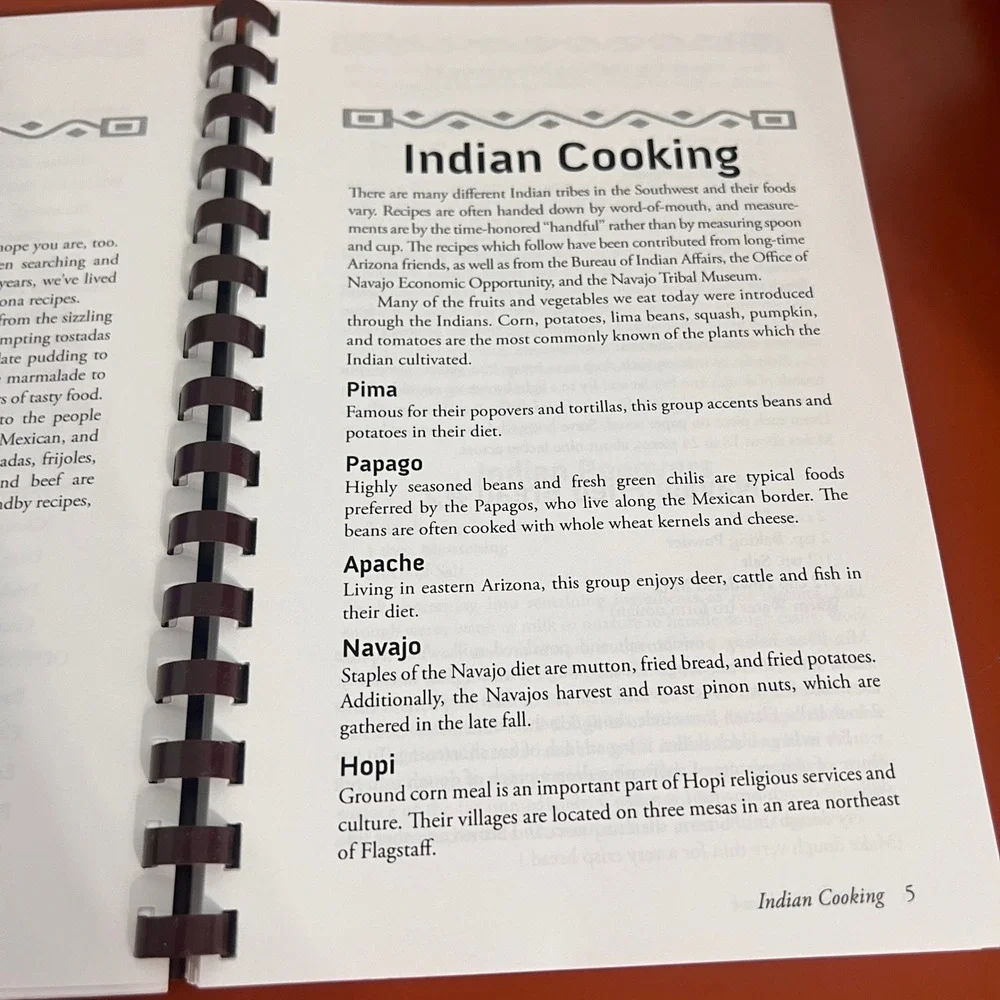 Arizona Cook Book 350+ Recipes Indian Mexican Western Golden West Fischer 2013